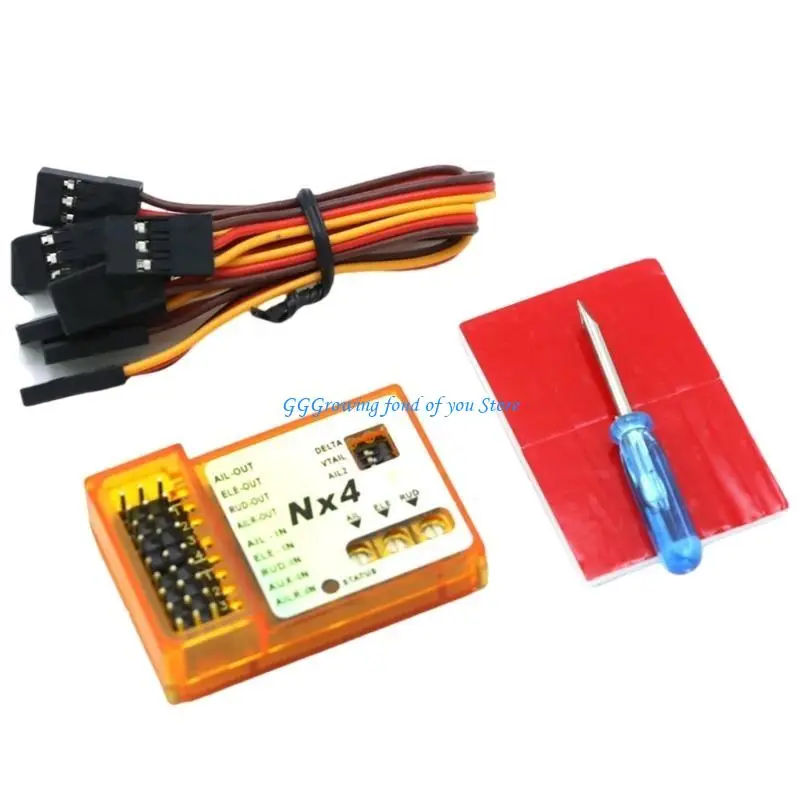 

H9EB NX4 Flight Controller Helicopter Aircraft Parts Flight Gyroscope Balance For Fixed Wing Aircraft Support Rate/Hold