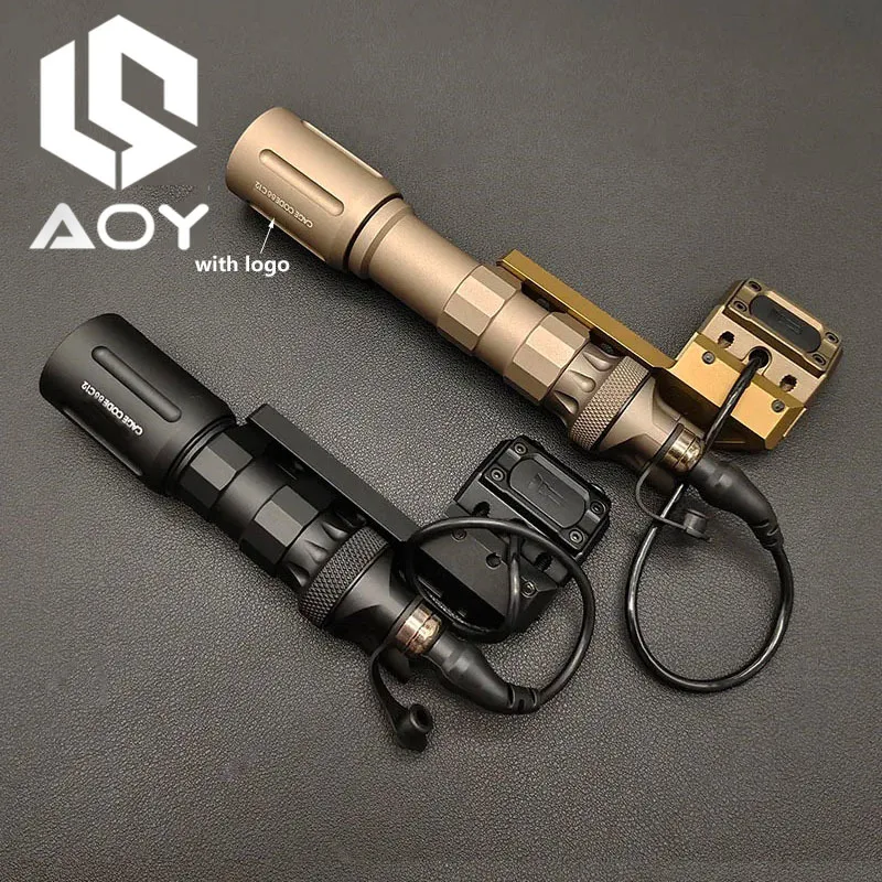 SOTAC Metal Flashlight V2 Flashlight 1300 LM Tactical Air Gun Hunting Reconnaissance Light Modbutton Pressure Siwtch