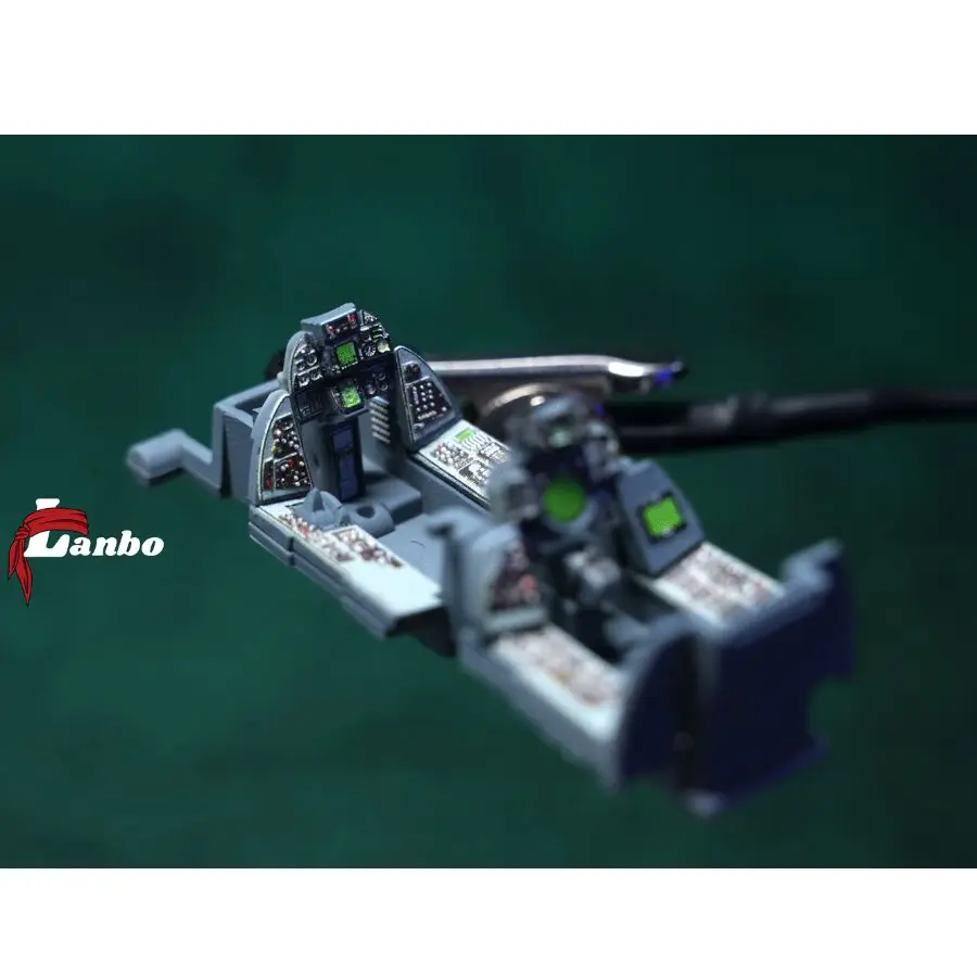نماذج Lanbo 72108 F_14B TOMCAT لقوالب دقيقة 1:72 قمرة القيادة ثلاثية الأبعاد