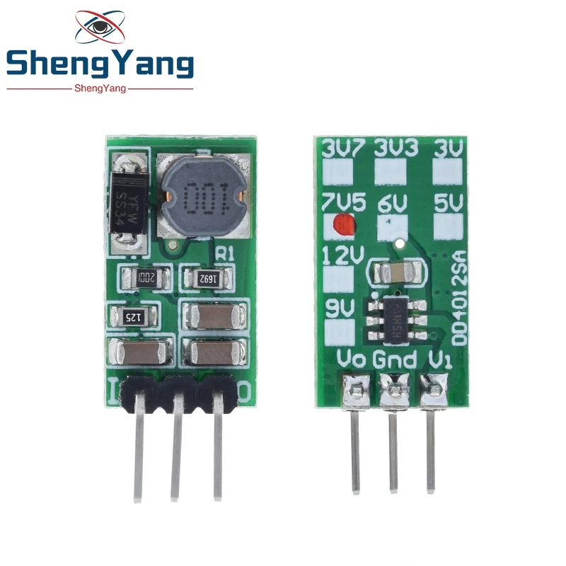 TZT DD4012SA 1A DC 5-40V to 3V 3.3V 3.7V 5V 6V 7.5V 9V 12V Regulator DC-DC Step-Down Buck Converter Module Board image 2