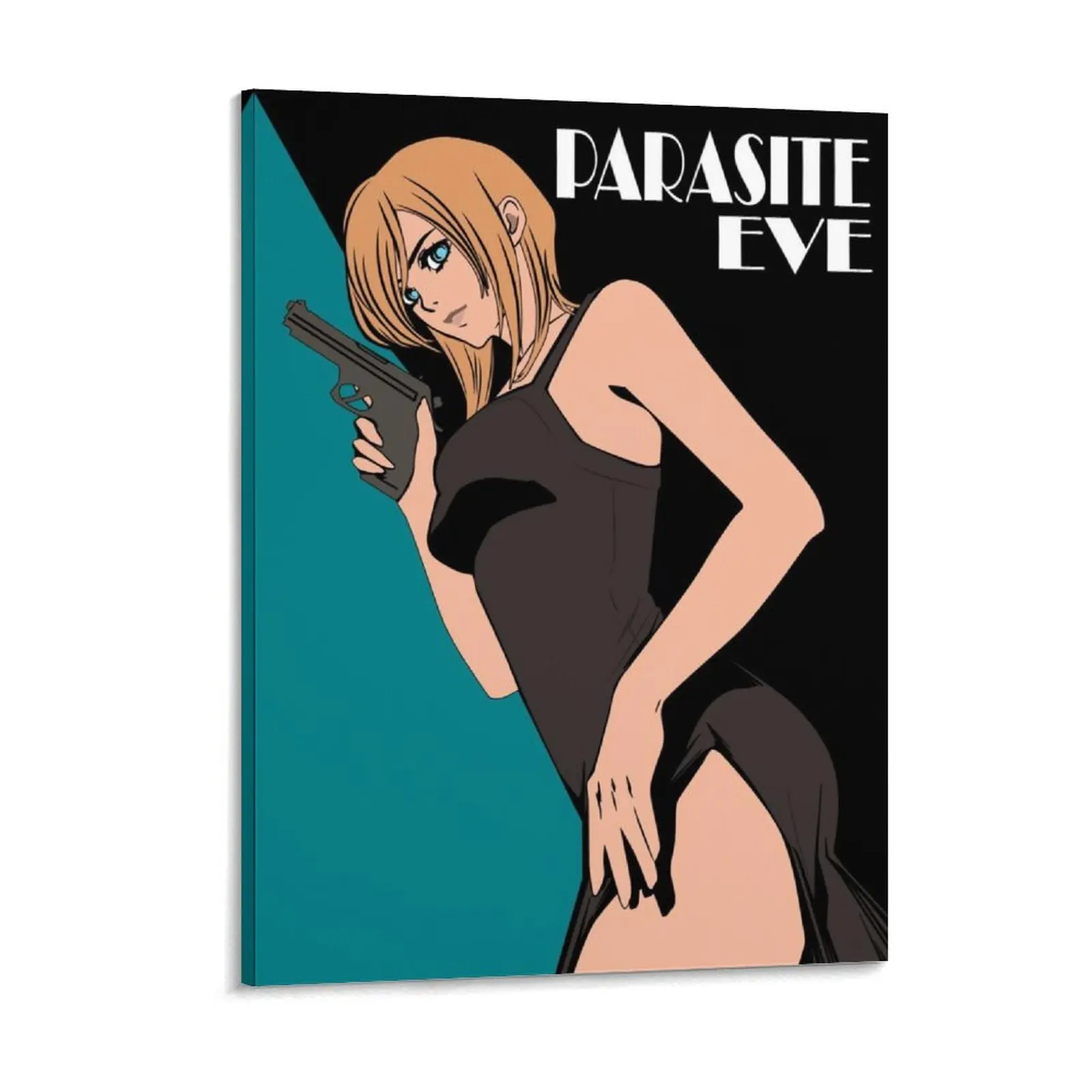 Aya Brea Parasite Eve Canvas Painting Rusty Wall Decor Club Printed Wall Cave Framed Wall Paintings