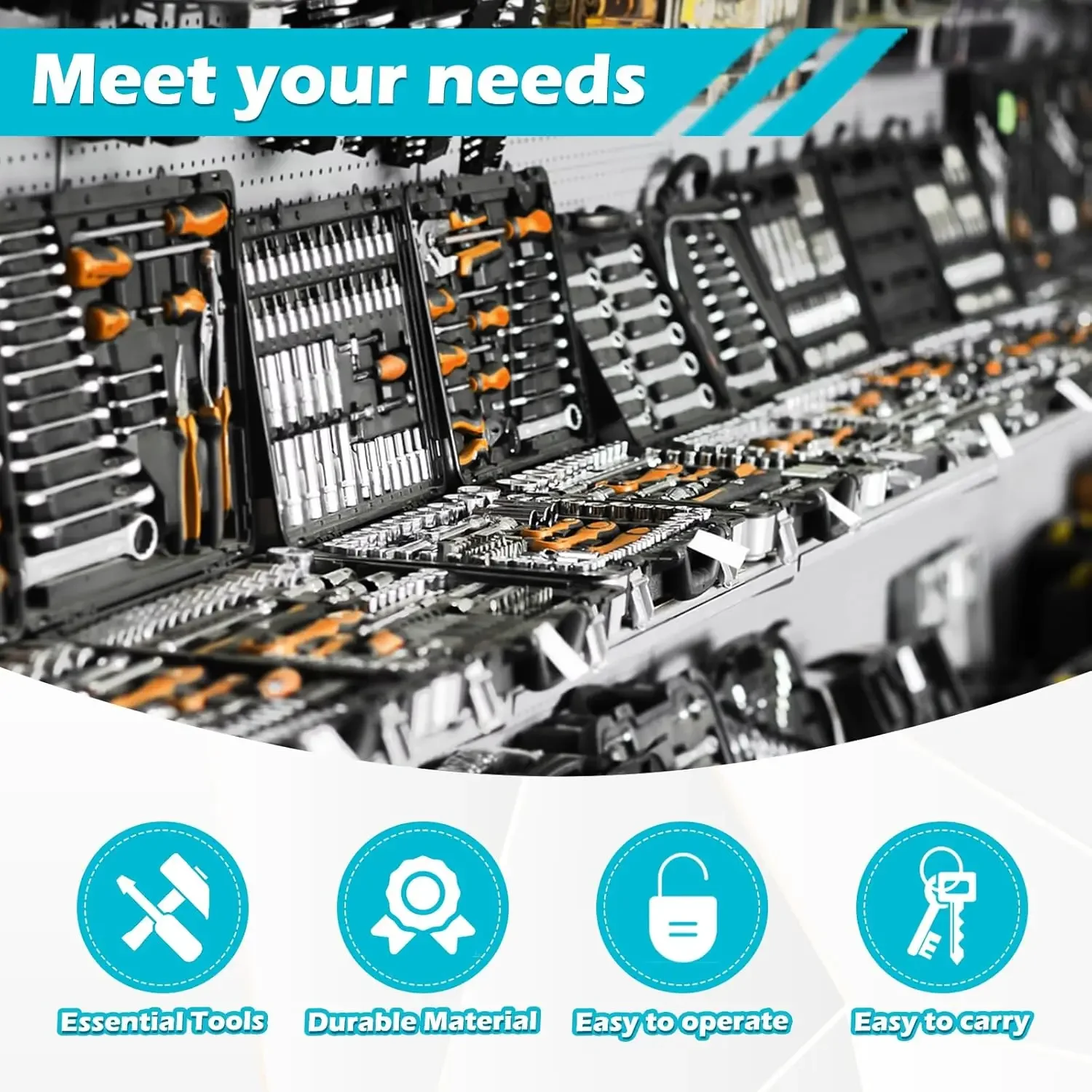 16 قطعة مجموعة أدوات إصلاح مجموعة الخطافات، أدوات يدوية للسيارات، مجموعة أدوات اختيار السيارة من الفولاذ المقاوم للصدأ لصندوق أدوات الخزانة