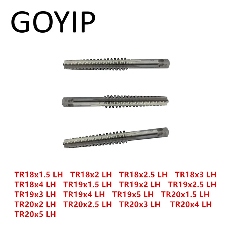 

TR18 TR19 TR20 LH T-Trapezoidal TR Type LH Threading Taps High-speed Steel Material Support Customization