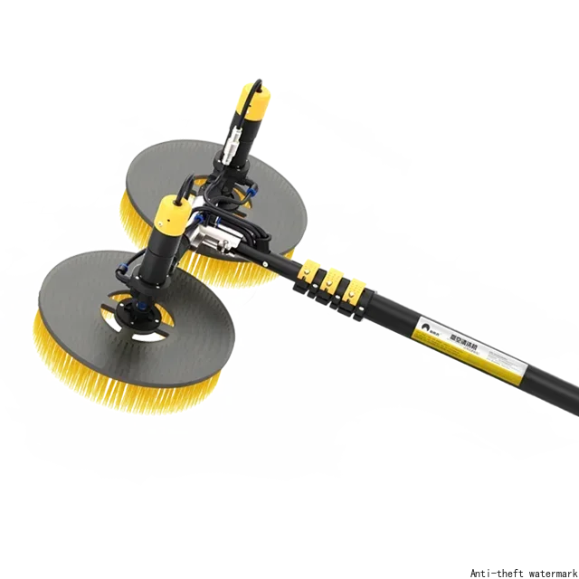 

Горячий продукт в 2025 году — 7-метровая автоматическая роликовая щетка с роботом с двойной головкой для очистки солнечных панелей