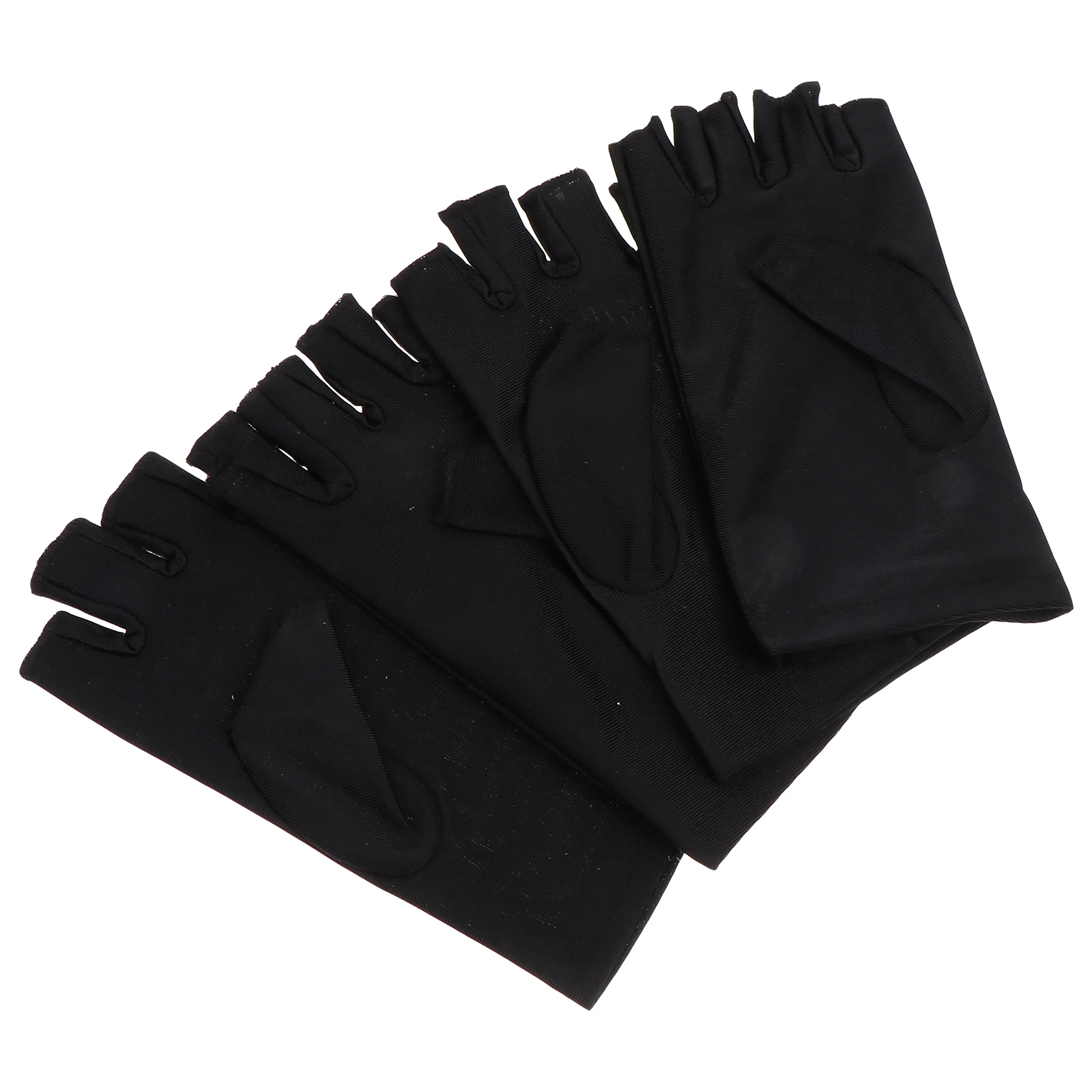 

Sports Sunscreen Finger Cover Half Gloves Women for Outdoors Cycling Women's Fingerless Breathable