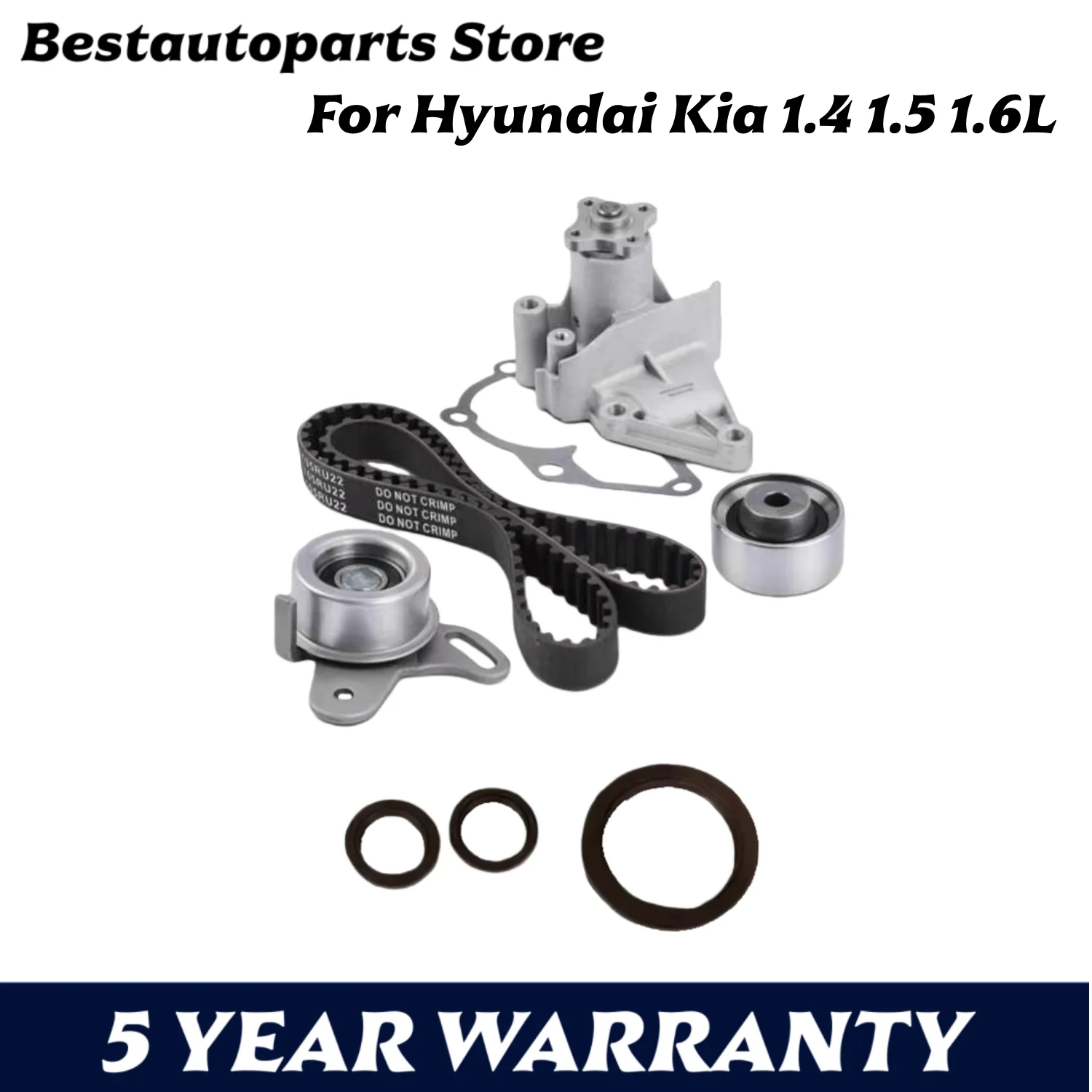 

AUTO Parts Timing Belt Kit Water Pump For Hyundai KIA ACCENT COUPE ELANTRA GETZ MATRIX CERATO RIO 1.4L 1.5L 1.6L GAS CVVT