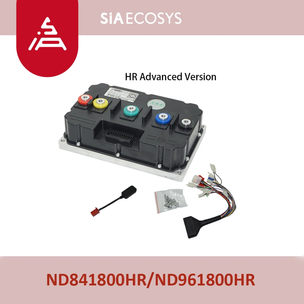 Fardriver ND841800HR ND961800HR 84V 96V 1300A Bluetooth Programmable Sine Wave Controller for Electric Motorcycle ATV