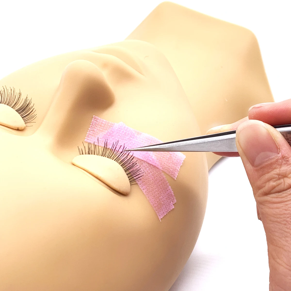 Fita médica não tecida para cílios, gel de silicone, respirável, sensível, resistente sob os olhos, ferramentas de extensão de cílios