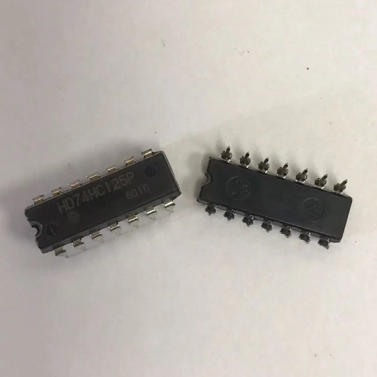 74HC125 HD74HC125P Driver/Buffer Device, Single, 4-Bit, 14 Pin, Plastic, DIP New Original In Stock