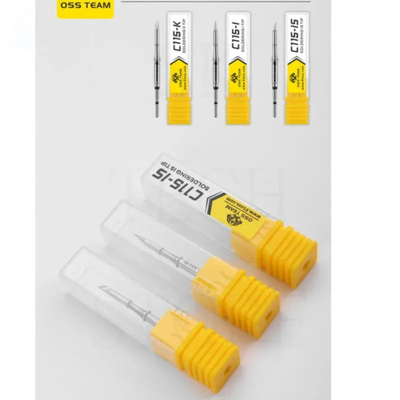 OSS Universal C115 Tips Compatible Soldering Stations for Xsoldering SUGUN Maant GVM Station Handle Heating Core