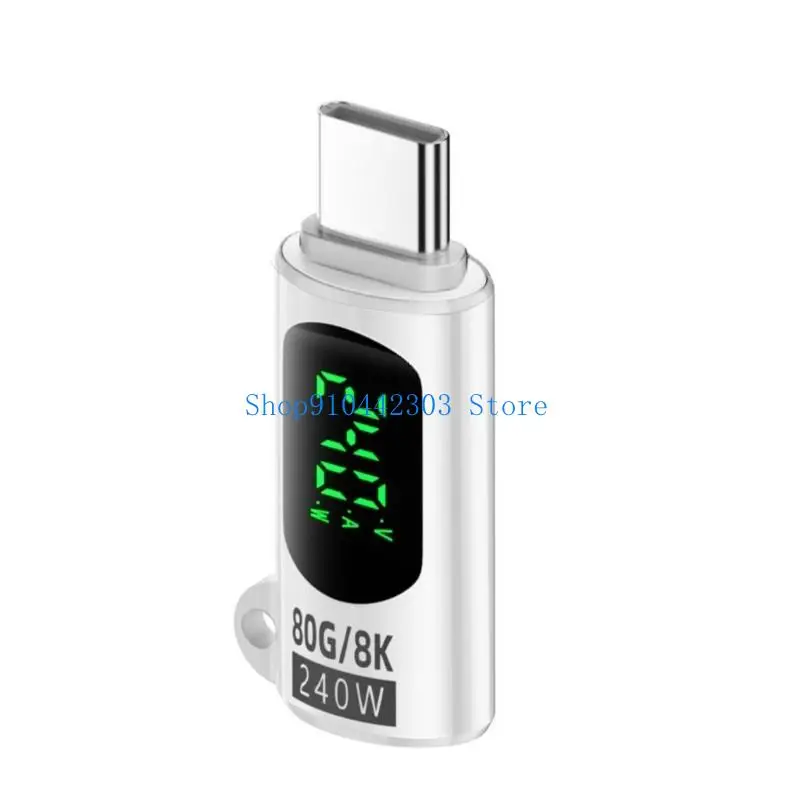 652F Compactly USB C Adapter For Efficient Charging And 80Gbps Data Transfer