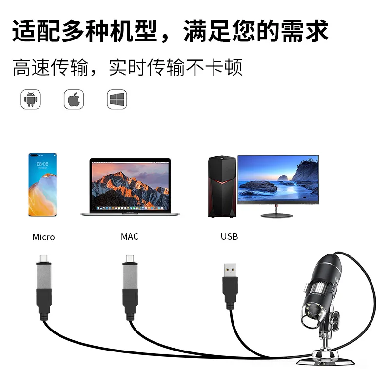 1600 Times USB Handheld Portable Microscope Digital Microscope