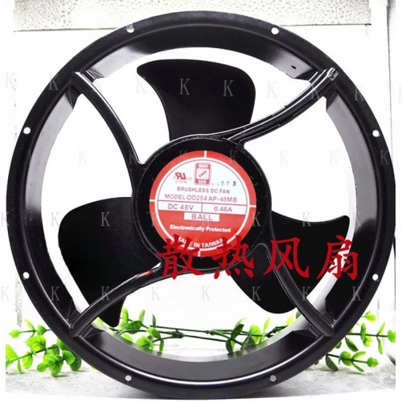 

C 1 шт. для OD254AP-48MB 25489 DC48V 0,48A 254*89 мм металлический охлаждающий вентилятор с высоким воздушным потоком