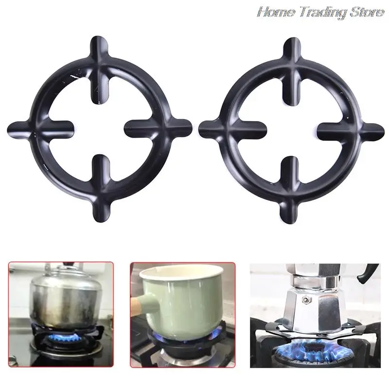 1Pc Iron Gas Stove Cooker Plate Coffee Moka Pot Stand Reducer Ring Holder Durable Coffee Maker Shelf Practical stove Accessories