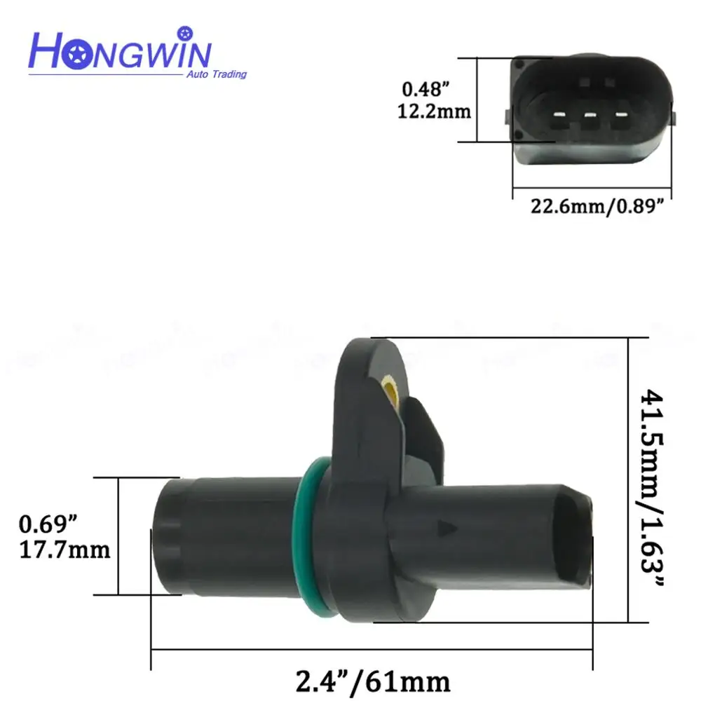 New 12141438082 12147506273 7506273 Camshaft Sensor Outlet & Plug For BMW E39 E46 E87 E85 E90 316i 318i 320i 323i 325i 328i 330i