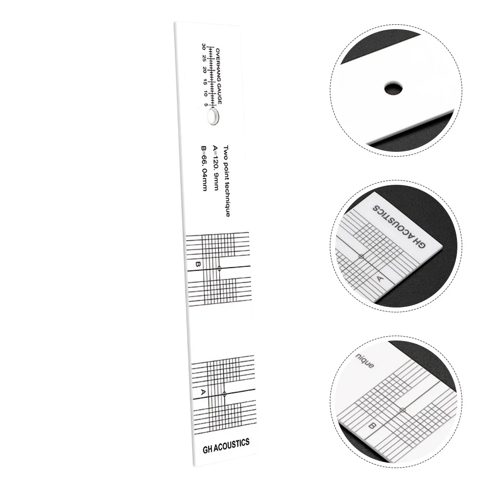 

Turntable Phonograph Protractor Cartridge Stylus Alignment Tool Vinyl Record Calibration Ruler Compact Easy Storage Turntable