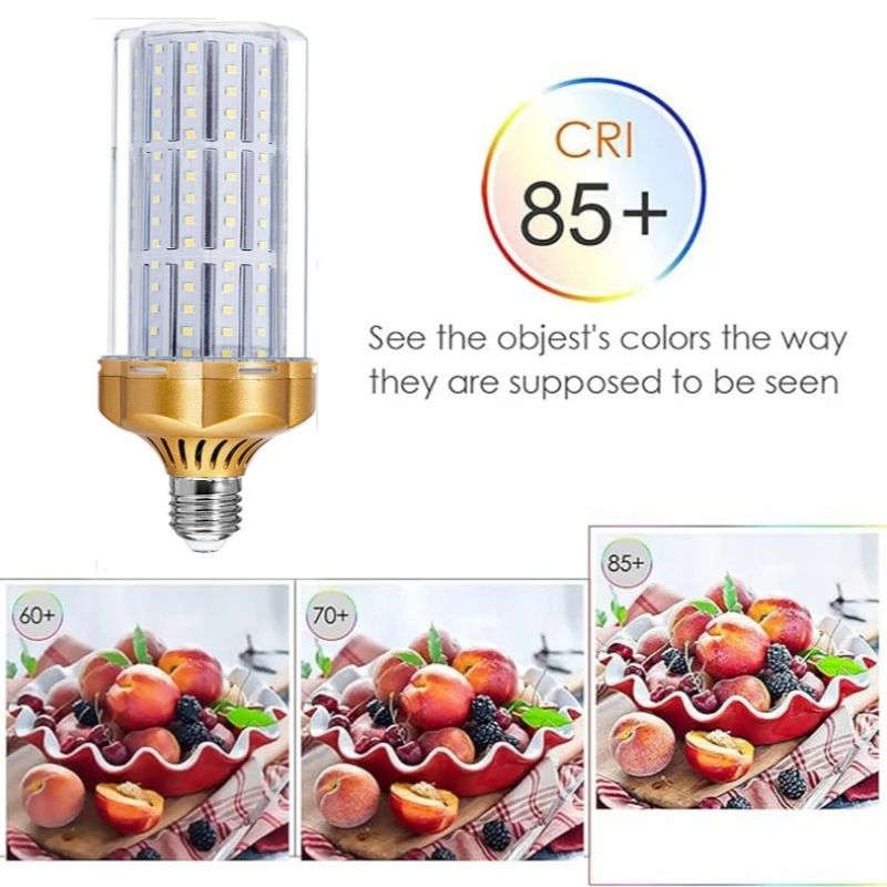 E27 LED corn lamp AC85-265V SMD2835 bulb 30W/45W corridor living room dining room lighting