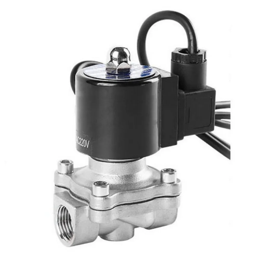 2 inch stainless steel underwater waterproof fountain solenoid valve 220V 12V 24V IP68 underwater solenoid valve