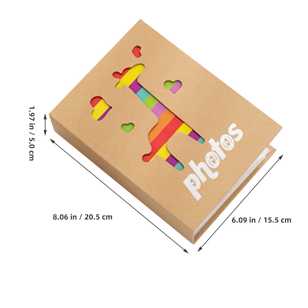 

Photo Album Cute Giraffe Design Memory Keepsake For Decorative Picture Album Birthday Christmas Gift