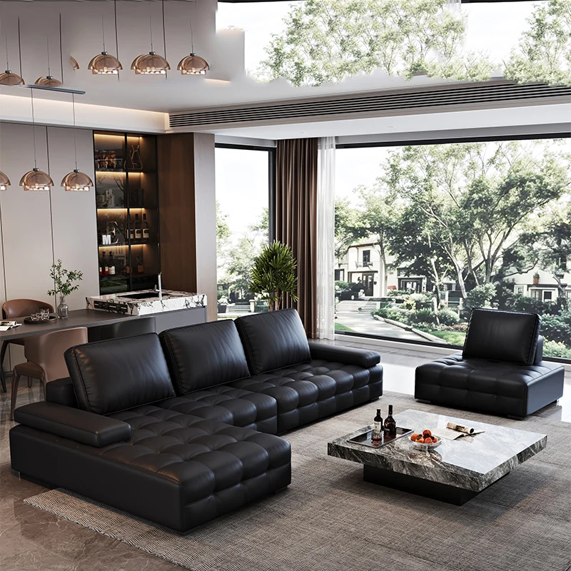 Relaxing Hallway Living Room Sofas Leather Lounge Designer Luxury Living Room Sofas Modern Recliner Muebles Postmodern Furniture