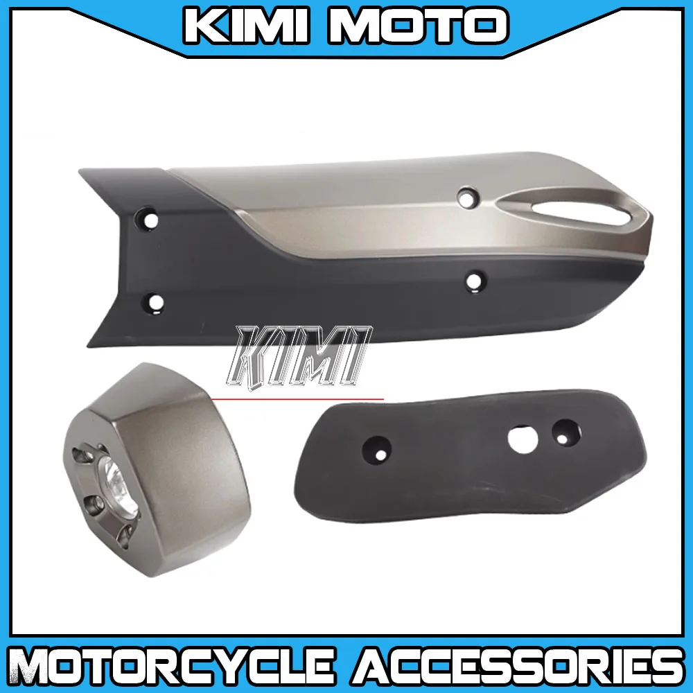 

Motorcycle Exhaust Pipe Protective Cover Anti Scald cover Tail Cap For KYMCO 400cc Xciting 400 Xciting400