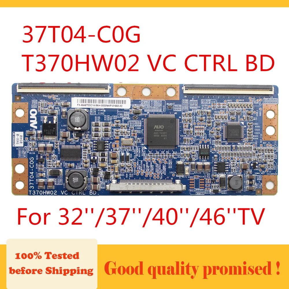 Tcon Board T370HW02 VC CTRL BD 37T04-C0G 32'' 37'' 40'' 46'' TV for TV Replacement Board Original Product
