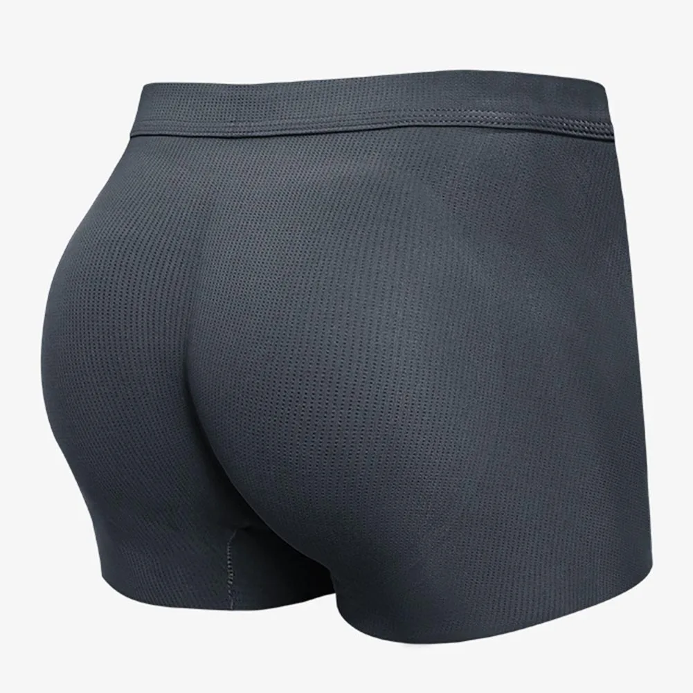 Bragas sexis para hombre, bragas potenciadoras de glúteos y cadera, ropa interior acolchada con bolsa para bulto, bragas elásticas para hombre, ropa