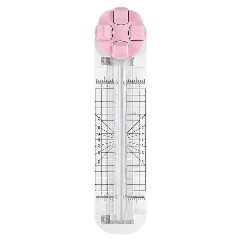 1Pc 4 in1 Paper Trimmer Craft Paper Cutter Multi-Function Scrapbooking Tool for Cutting Paper Photos Scrapbook Postcard