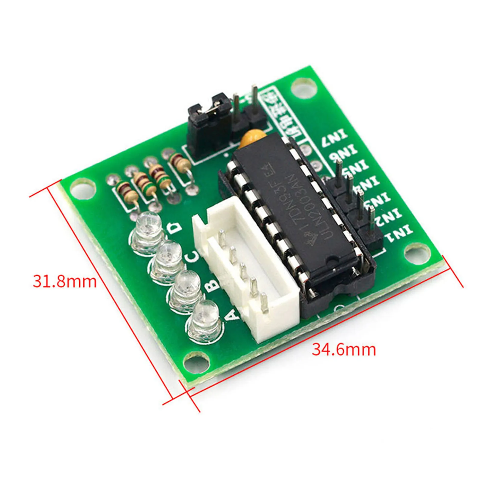 High-Precision Positioning 5V Stepper Motor 1 64 Reduction Ratio 5-Wire 4-Phase Interface 5.625 Step Angle For Automation
