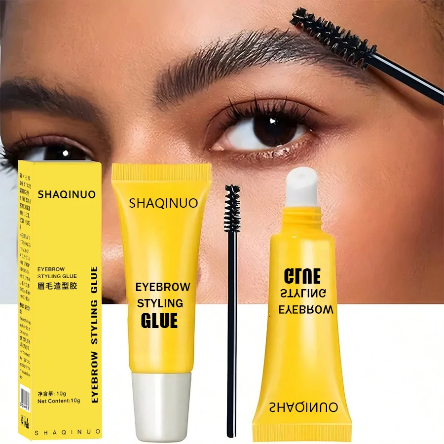 Eyebrow Shaping Gel Eyebrow Shaping Cream with Brush Wild Eyebrow Strong Shaping Eyebrow Gel