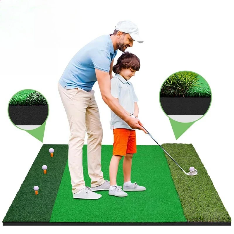 Golf swing pad, outdoor three-in-one multi-functional exercise
