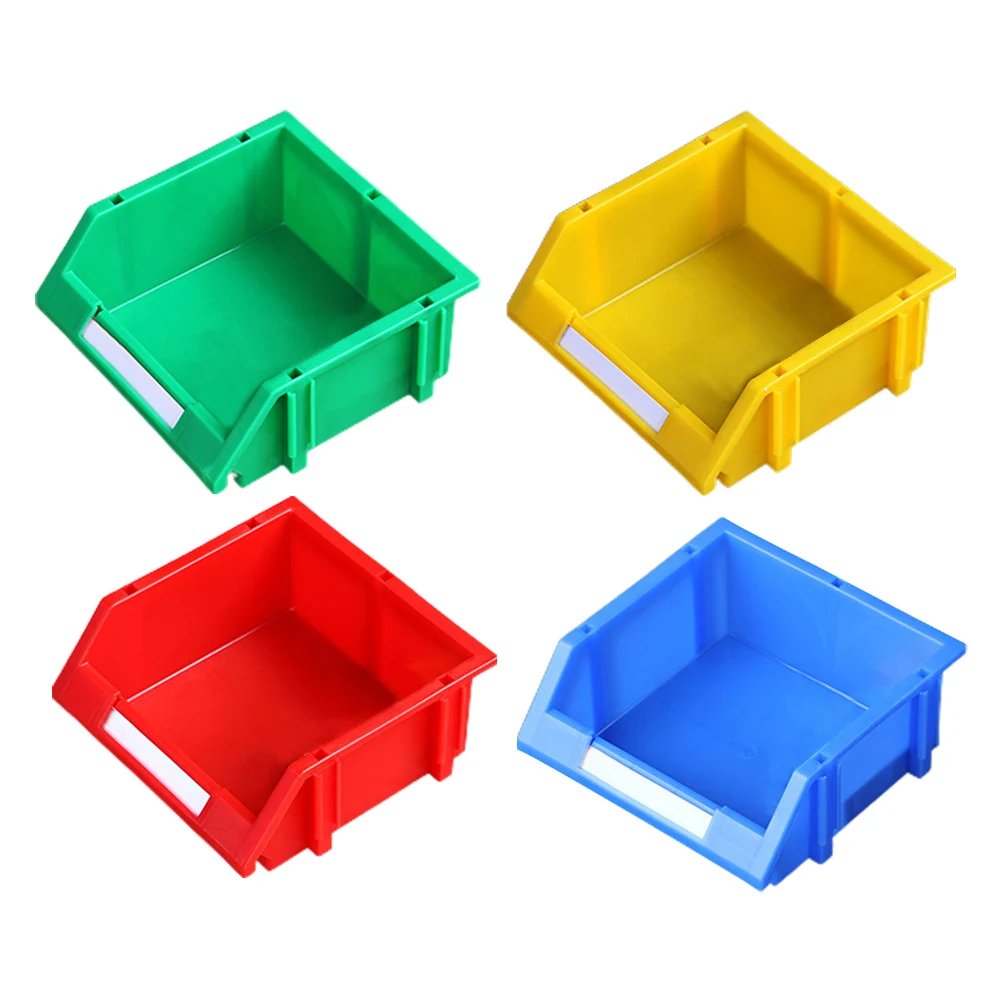 1pc 180x180x80MM Plastic Organizing Boxes Tool Storage Box Screw Parts Hardware Classification Case Workshop Goods Shelves