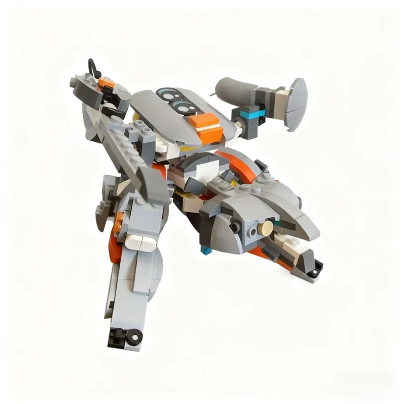 311 個 MOC メタルギアレックスアイコンモデルビルディングブロックおもちゃ建設クリスマスギフト DIY クリエイティブアイデア教育レンガ