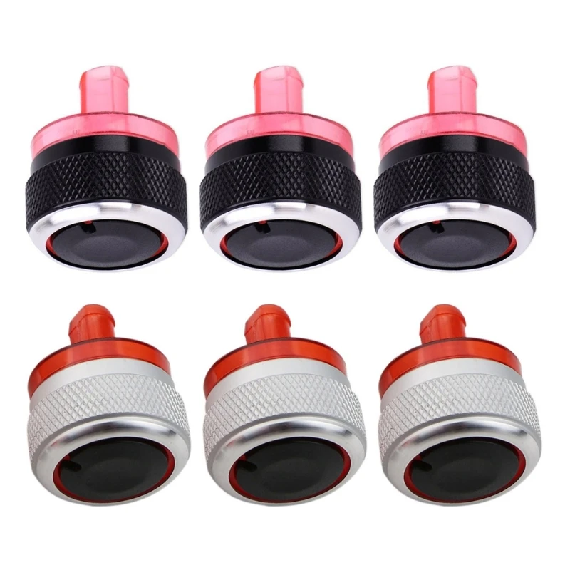 

Pack Of 3 Air Conditioning Heat Control Button Knobs For 206 207 Vehicles Interior Enhancing Driving Experience