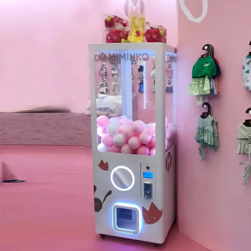 

Hot Sale Token Style Gashapon Claw Toy Vending Machine Custom Capsule Gashapon Gift