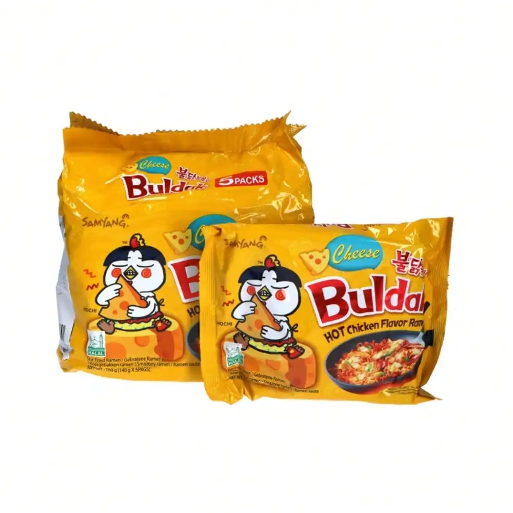 

Рамен Samyang Quattro со вкусом сыра, упаковка из 5 штук