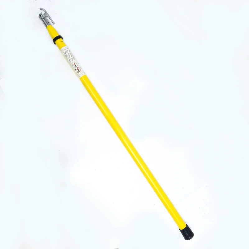 RUNZE TOOL 500KV 35ft 40ft FRP Fiberglass Telescopic Triangular Operating Hot Stick