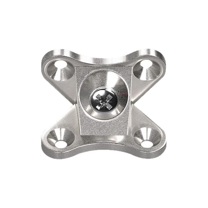 30Pcs/set zinc alloy butterfly corner bracket, removable corner bracket, with screws - support connectors for furniture, drawers