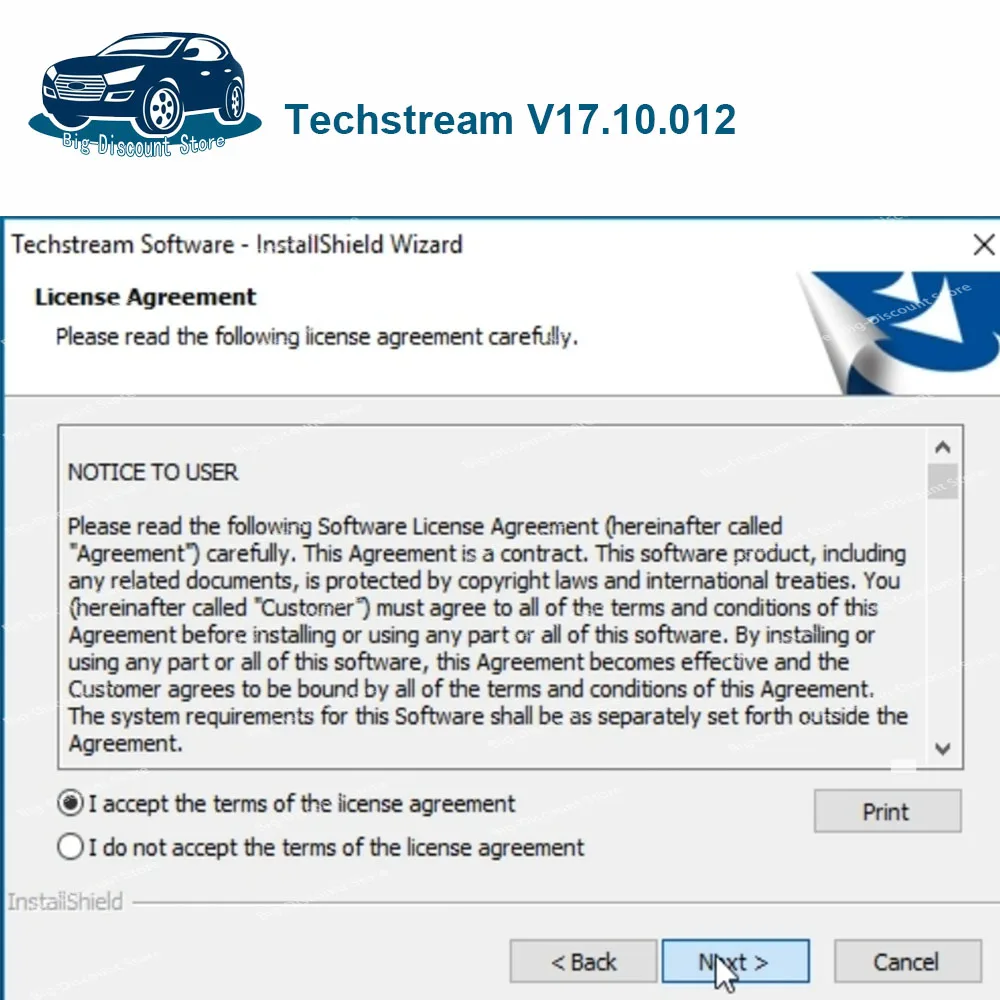 Newest Version 2023 FOR TOYOTA TIS Techstream 18.00.008 Software CD USB and Active Code Work with MINIVCI OTC Scanner