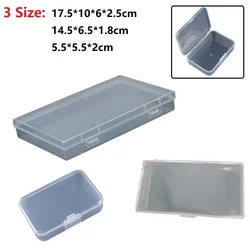 Plastic Box Organizer Rectangular Box Screw Holder Storage Box Transparent Strong Jewelry Component Storage Case Container