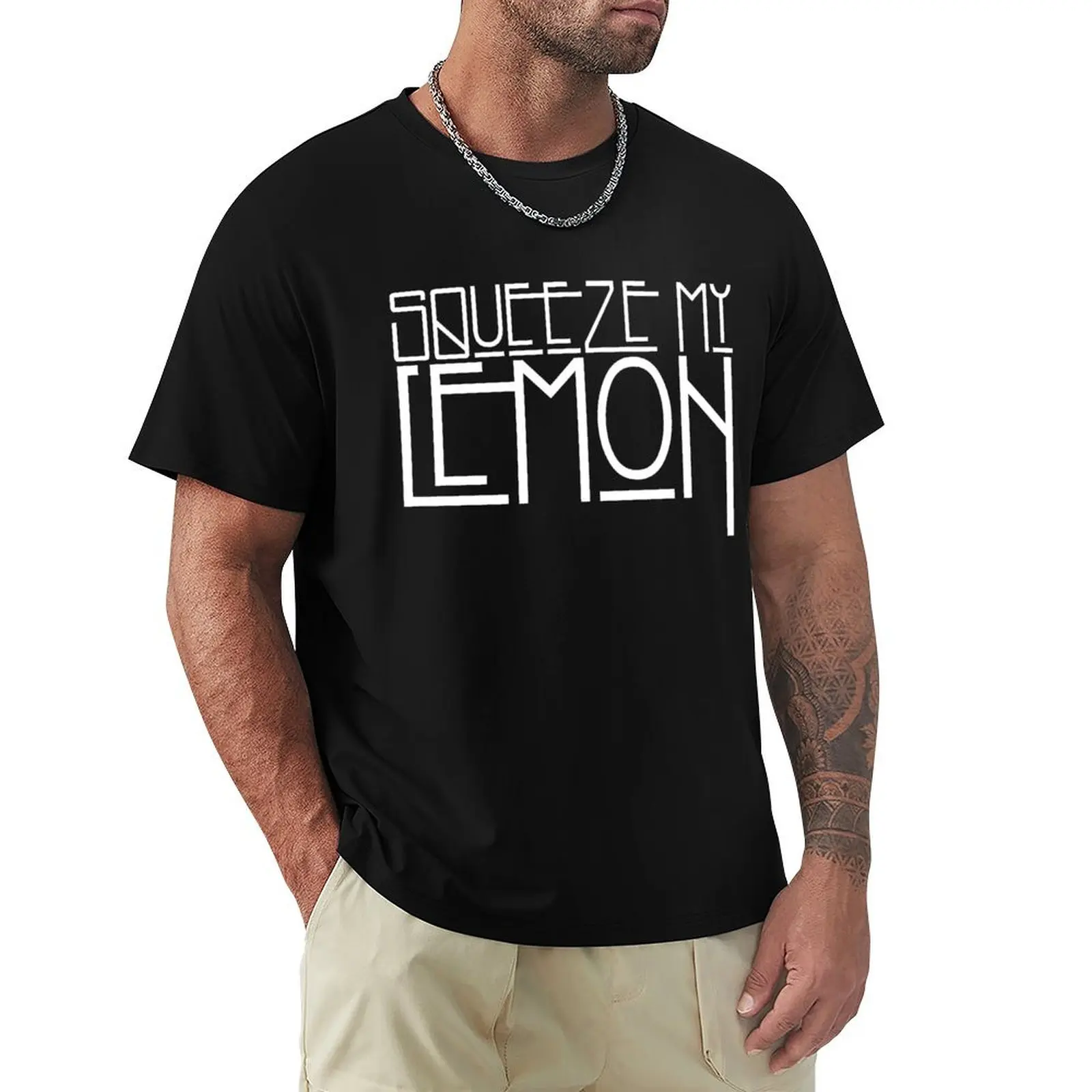 Squeeze My Lemon T-Shirt Trend Art Print T-Shirt