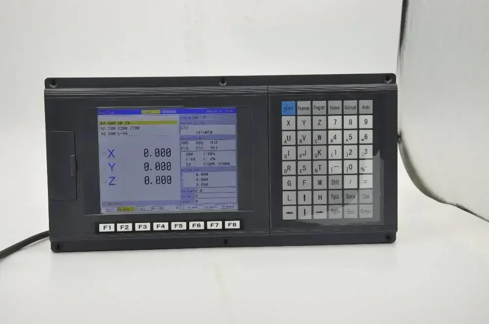 

Высокоточный 4-осевой контроллер ЧПУ, фрезерный контроллер с ЧПУ с линейным журналом инструментов, тип зонтика, магазин инструментов