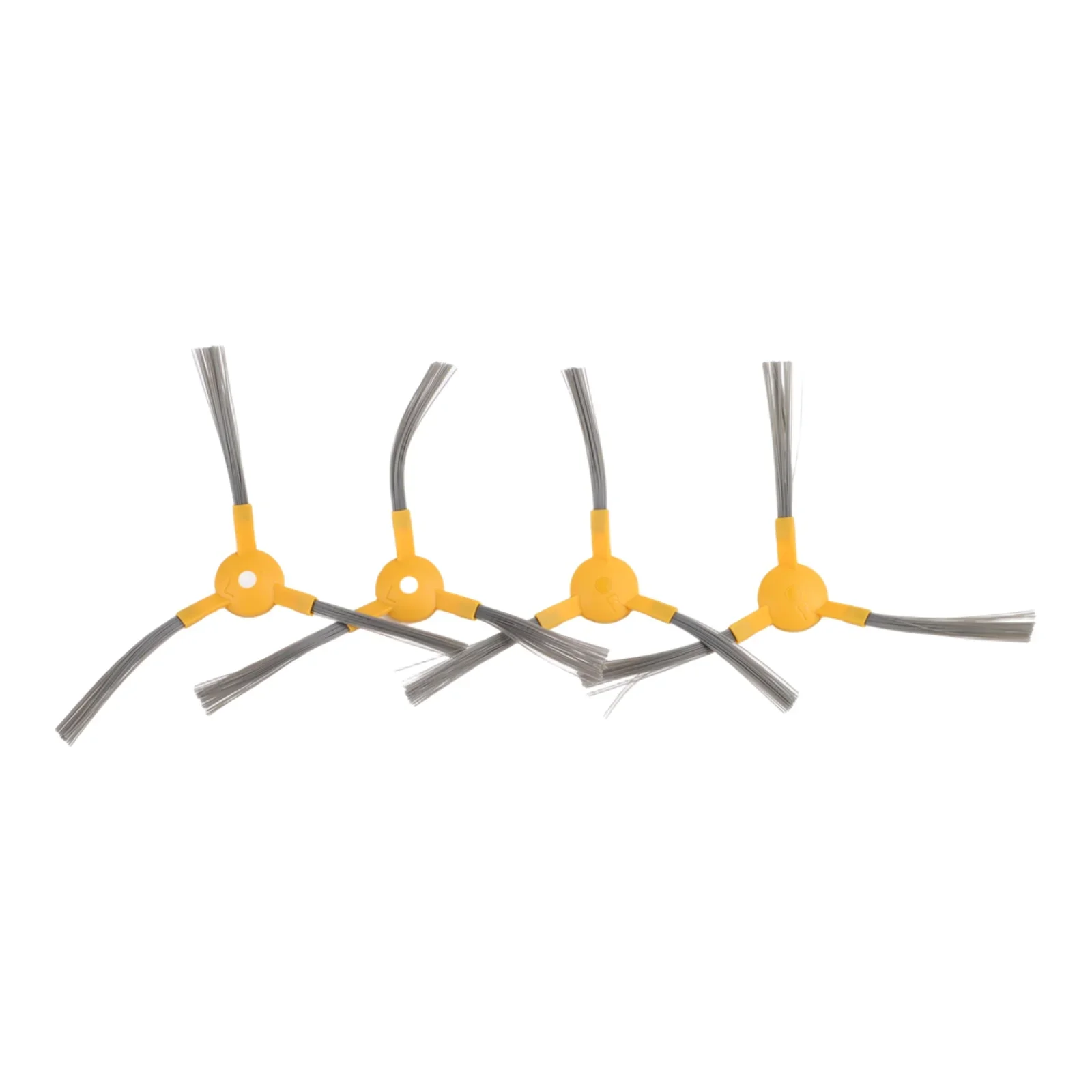 Efficient Side Brush Set for Tesvor S8 Pro For Bobsweep Dustin and For Redroad R10 4/10 Pieces for Optimal Cleaning Results