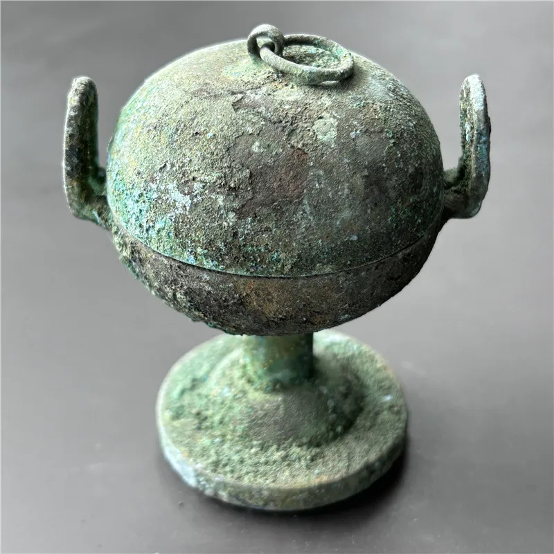 

Appreciation of Bronze Artifacts and Crafts "Standing Ear Lidding -19"