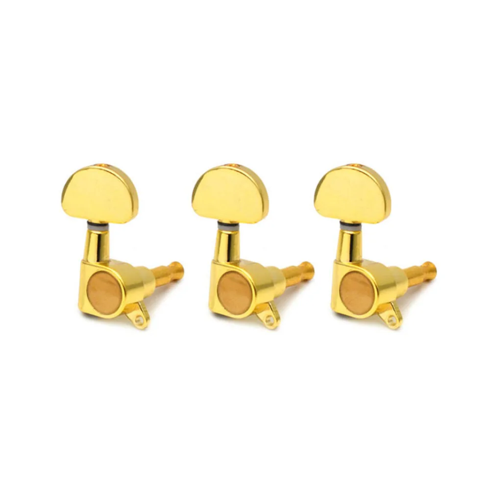 

6 PCS Right-handed Guitar Parts Tuning Pegs Professional Maintenance Circular Heads