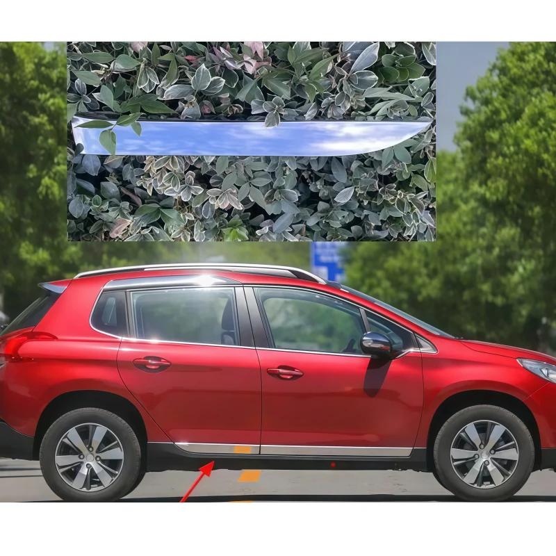 

Suitable For Peugeot 2008 A94 original rear door anti scratch strip door decorative strip 16100160DX 16100161DX