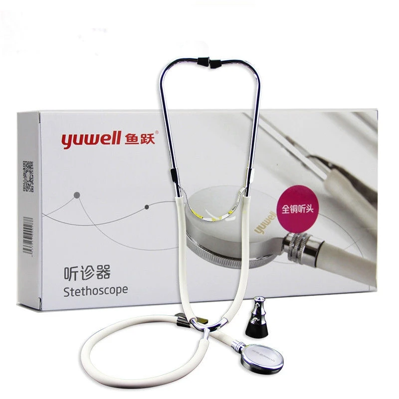 Multifunctional Medical Stethoscope Professional Universal Device for Cardiovascular Respiratory System Fetal Heart Health Detec