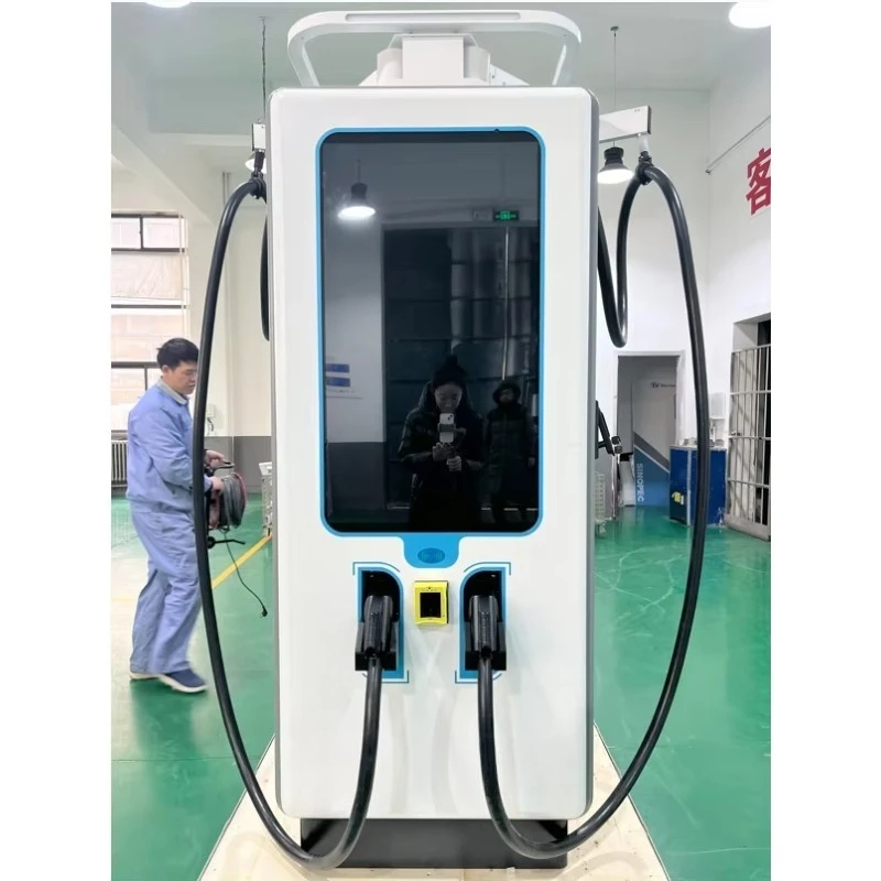 SCU 360kw 480kW Dual 380A 400A CCS2 GBT Electric Car EV Charging Station New CMS