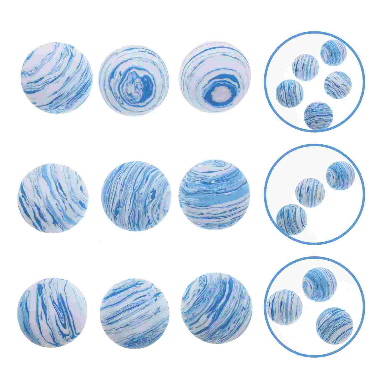 9 Pcs Color Foam Ball Foaming Balls Toy Hand Indoor Kids Bouncy Eva Stress Reduce Cognition Child Children’s Toys