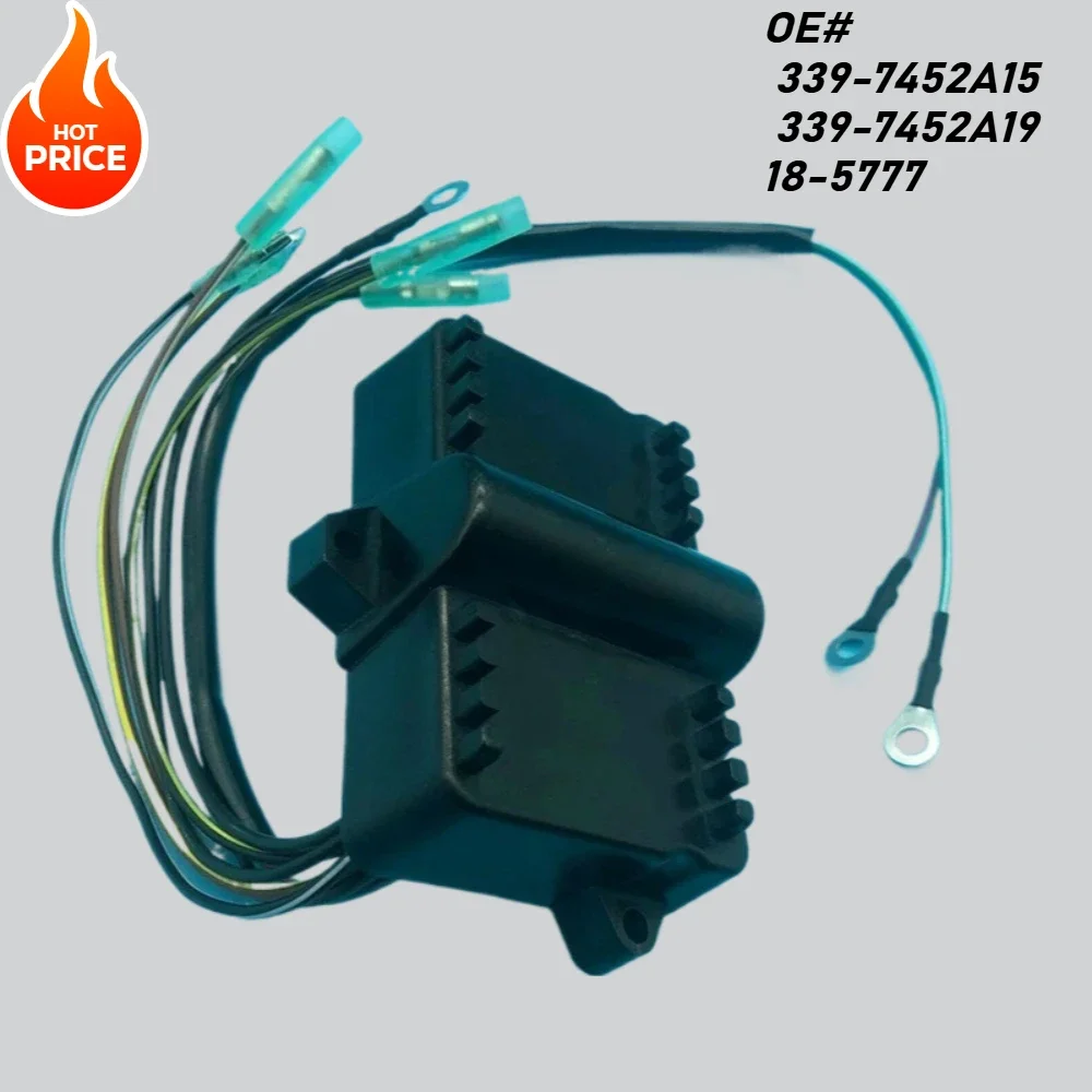 

Switch Box CDI Power Pack for Mercury Mariner Outboard 6Hp 8Hp 9.9Hp 10Hp 15 20 25 35Hp 339-7452A15 339-7452A19 18-5777